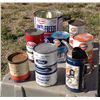 Image 1 : Various Collectable Motor Oil Tins - Maytag, Ford, Guld, Co-op, Esso