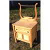 Image 1 : Wooden Washstand (Pine)