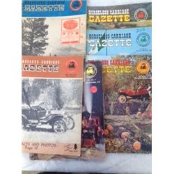 (6) Horseless Carriage Gazette Mag