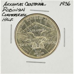 1936 Arkansas Centennial Robinson Commemorative Half Dollar Coin