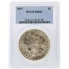 Image 1 : 1897 $1 Morgan Silver Dollar PCGS Graded MS62