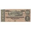 Image 1 : 1864 $10 The Confederate States of America Note