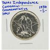 Image 1 : 1936-S Texas Independence Centennial Commemorative Half Dollar Coin