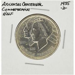 1935-D Arkansas Centennial Commemorative Half Dollar Coin
