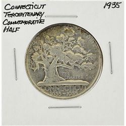 1935 Connecticut Tercentenary Commemorative Half Dollar Coin
