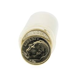 Roll of (50) 1961-D Brilliant Uncirculated Roosevelt Dimes