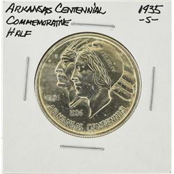 1935-S Arkansas Centennial Commemorative Half Dollar Coin