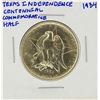 Image 1 : 1934 Texas Independence Centennial Commemorative Half Dollar Coin