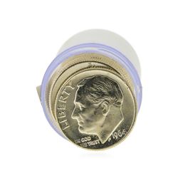 Roll of (50) 1964-D Brilliant Uncirculated Roosevelt Dimes