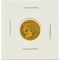 1912 $2 1/2 Indian Head Quarter Eagle Gold Coin