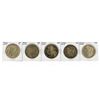 Image 1 : Set of (5) $1 Morgan Silver Dollar Coins