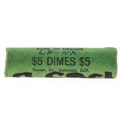 Roll of (50) 1963-P Brilliant Uncirculated Roosevelt Dimes