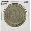 Image 1 : 1900 $1 Lafayette Silver Commemorative Dollar Coin