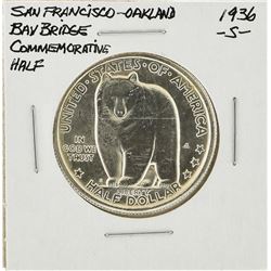 1936-S San Francisco - Oakland Bay Bridge Opening Half Dollar Coin