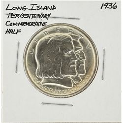 1936 Long Island Tercentenary Commemorative Half Dollar Coin