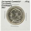 Image 1 : 1936 Bridgeport Connecticut Centennial Commemorative Half Dollar Coin