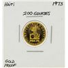 Image 1 : 1973 Haiti 200 Gourdes Proof Gold Coin
