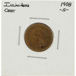 1908-S Indian Head Cent Coin