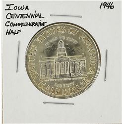 1946 Iowa Centennial Commemorative Half Dollar Coin