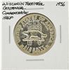 Image 1 : 1936 Wisconsin Territorial Centennial Commemorative Half Dollar Coin
