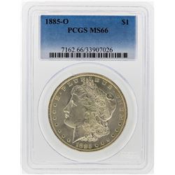 1885-O $1 Morgan Silver Dollar PCGS Graded MS66