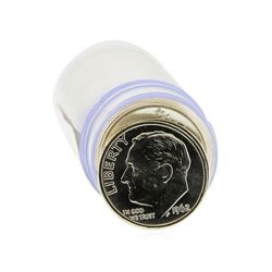 Roll of (50) 1962-P Brilliant Uncirculated Roosevelt Dimes