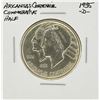 Image 1 : 1935-D Arkansas Centennial Commemorative Half Dollar Coin