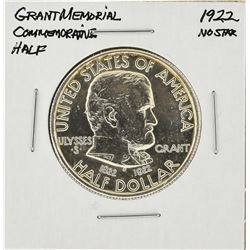 1922 No Star Grant Memorial Commemorative Half Dollar Coin