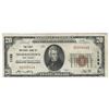 Image 1 : 1929 $20 Morristown New Jersey National Currency Note