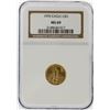 Image 1 : 1995 $5 American Gold Eagle Coin NGC Graded MS69