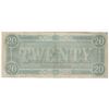 Image 2 : 1863 $20 The Confederate States of America Note