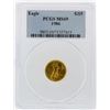 Image 1 : 1986 $5 American Gold Eagle Coin PCGS Graded MS69
