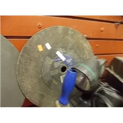 CHOP SAW CUT OFF DISK  - 14" - USED