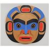 Image 1 : Southern Kwagiulth Moon Mask Carved by Charlie Johnson 14 1/2" H. 13 1/2" W.  Good Condition