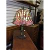 Image 1 : Lead Glass Tiffany Style Table Lamp