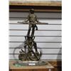 Image 1 : Brass Figural Umbrella Stand