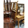 Image 6 : Quality 6 Piece Satin Walnut Inlaid Bed Set