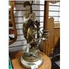 Image 2 : French Figural Lamp Signed Moreau