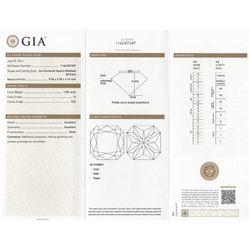 Ideal Square Cut Diamond