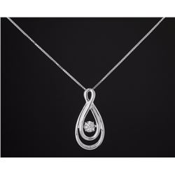 .05 ct. Shimmering Diamond Pendant