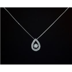 .18TCW. Shimmering Diamond Pendant