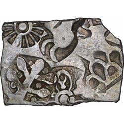 Punch Marked Silver Karshapana Coin of Maghada Janapada.