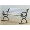 Image 1 : Parkbench, Näfverqvarns bruk, cast iron, L 16