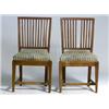 Image 1 : Chairs, pair, slightly damaged, 17/1800, H 86