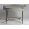 Image 1 : Lady´s writing table with latticework, painte