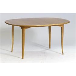 Table, Carl Malmsten, "Ovalen", oak, c 1960,