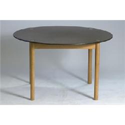 Table, beech, label Made in Denmark möbler by