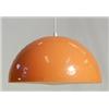Image 1 : Ceiling lamp, plastic, label Nafa, H 30, diam