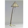 Image 1 : Floor lamp, mahogany/brass, marked AHX 134,c