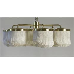 Ceiling lamp, brass, Hans Agne Jacobsson, c 1